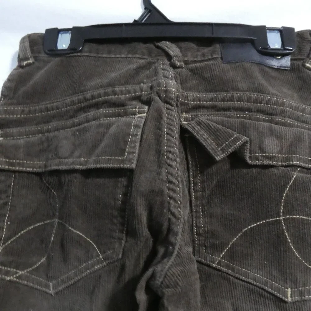 HURLEY | size 7 | Brown Corduroy - Cords | Pants | 100% Cotton | NWOT - Picture 11 of 16